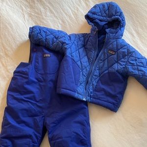 Patagonia Snow Suit 24 months Blue
